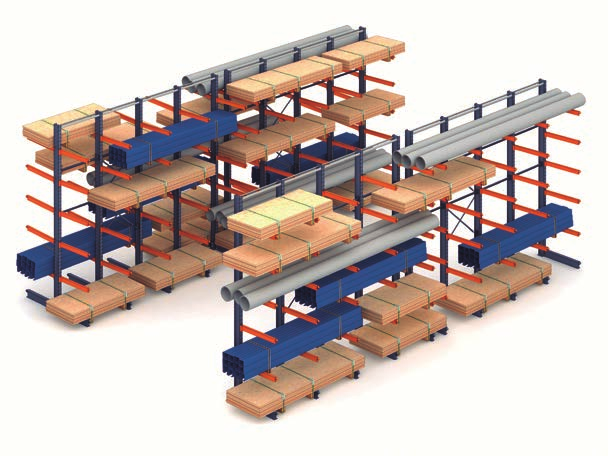 2 Duża nośność W zależności od modelu regału i ramienia nośność przypadająca na ramie może wynosić nawet ponad 4000 kg.