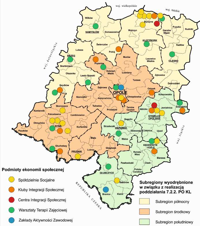 Badania Regionalnego Ośrodka Polityki Społecznej wskazują, że do najważniejszych barier ograniczających rozwój podmiotów ekonomii społecznej należą: spośród barier zewnętrznych: niski poziom