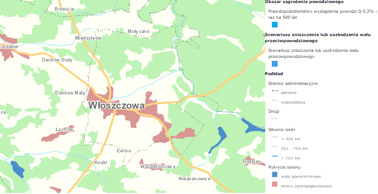 środowisko zewnętrzne i podziemne. W związku z tym nie ma bezpośredniego zagrożenia z powodu składowania odpadów niebezpiecznych.