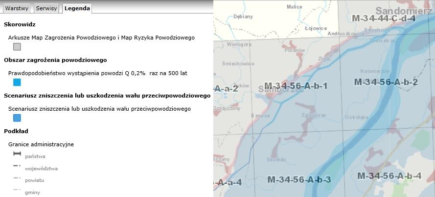 Biorąc pod uwagę zagrożenie powodziowe, obszar rewitalizacji znajduje się na obszarze, na którym zagrożenie wystąpienia powodzi jest niskie i wynosi raz na 500 lat.