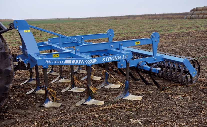 Strong Kultywator podorywkowy Schälgrubber Stubble cultivator Cultivateur