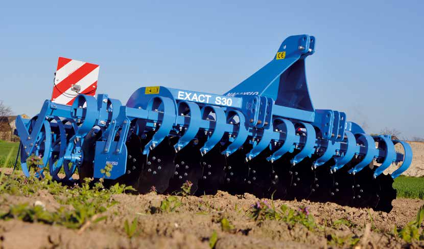 Exact S Agregat talerzowy Scheibenegge Disc harrow Déchaumeuse à disques