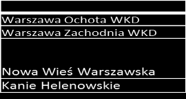 Pomiar liczby pasażerów na liniach pociągów Kolei Mazowieckich, Szybkiej Kolei Miejskiej oraz Warszawskiej Kolei Dojazdowej został przeprowadzony wewnątrz składów.