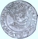 grosz 1581, Ryga, odmiana z