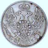 30 kopiejek = 2 z ote 1836,