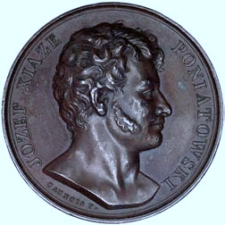 OMACKI POSE DO SZWECJI 1789, H-Cz.6022, medalik z serii wykonanej przez J.