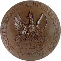 ale wybity w bràzie, 50 mm II 150,- 26/4 *801. Roman elazowski- medal projektu J. Wysockiego 1924 r.