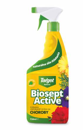 Biosept Active Spray wzmacnia odporność i witalność roślin domowych Preparat w formie gotowej do użycia wyprodukowany na bazie ekstraktu z grejpfruta.