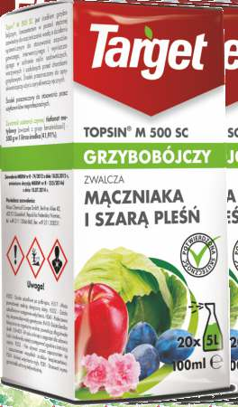 Substancja aktywna: Tiofanat metylowy (związek z grupy benzimidiazoli) roślina choroba dawka/stężenie jabłoń śliwa wiśnia czereśnia grusza brzoskwinia morela winorośl rak drzew, zgorzel kory, gorzka