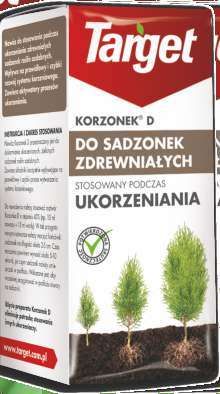 Korzonek Superstart do sadzonek drzew i krzewów ozdobnych Preparat stosowany do sadzonek drzew i krzewów ozdobnych. Łagodzi objawy uszkodzeń systemu korzeniowego związane z przesadzaniem roślin.