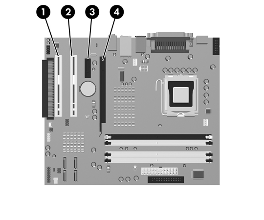 Wyjmowanie lub instalowanie karty rozszerzeń Komputer jest wyposażony w dwa gniazda rozszerzeń PCI o pełnej wysokości, w których można umieścić kartę rozszerzeń o długości do 34 cm (13,4 cala).