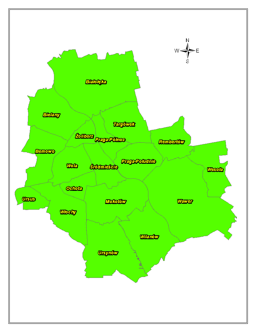 Awaria energetyczna mapa zagrożenia