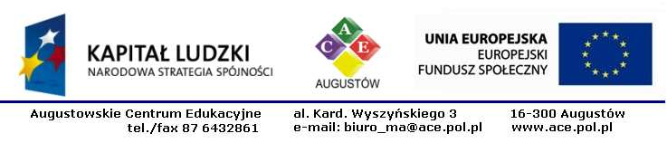 Załącznik nr 5 do SIWZ OPIS PRZEDMIOTU ZAMÓWIENIA na zadanie: Organizacja Wakacyjnej Akademii Naukowej w ramach Projektu Mały Archimedes Symbol CPV: 55110000-4 usługi hotelarskie noclegowe;