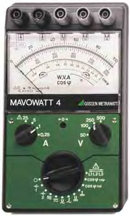 Instrukcja obsługi MAVOWATT 4