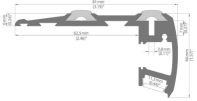 P6-ALU Aluminium anodowane, półka 6mm 25cm -15kg, 20cm - 20kg 80,00 zł P8-ALU Aluminium anodowane, półka 8mm 30cm -25kg, 25cm - 35kg 91,87 zł