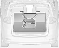 Pociągnąć matę na zewnątrz pojazdu, tak aby cały pierwszy rząd elementów został rozłożony na płasko na podłodze przestrzeni bagażowej.