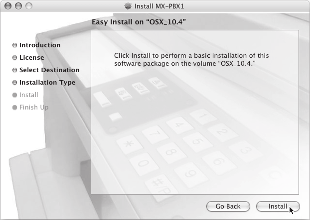 do 10.5.5, kliknij [System Preferences] w menu Apple ( ) i wybierz [Print & Fax] ( ). Jeśli pojawi się okno dodawania drukarki, kliknij przycisk i przejdź do punktu 14.