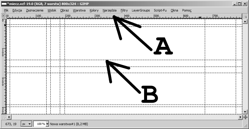 122 GIMP wiczenia praktyczne ustalaj cych parametry pracy.