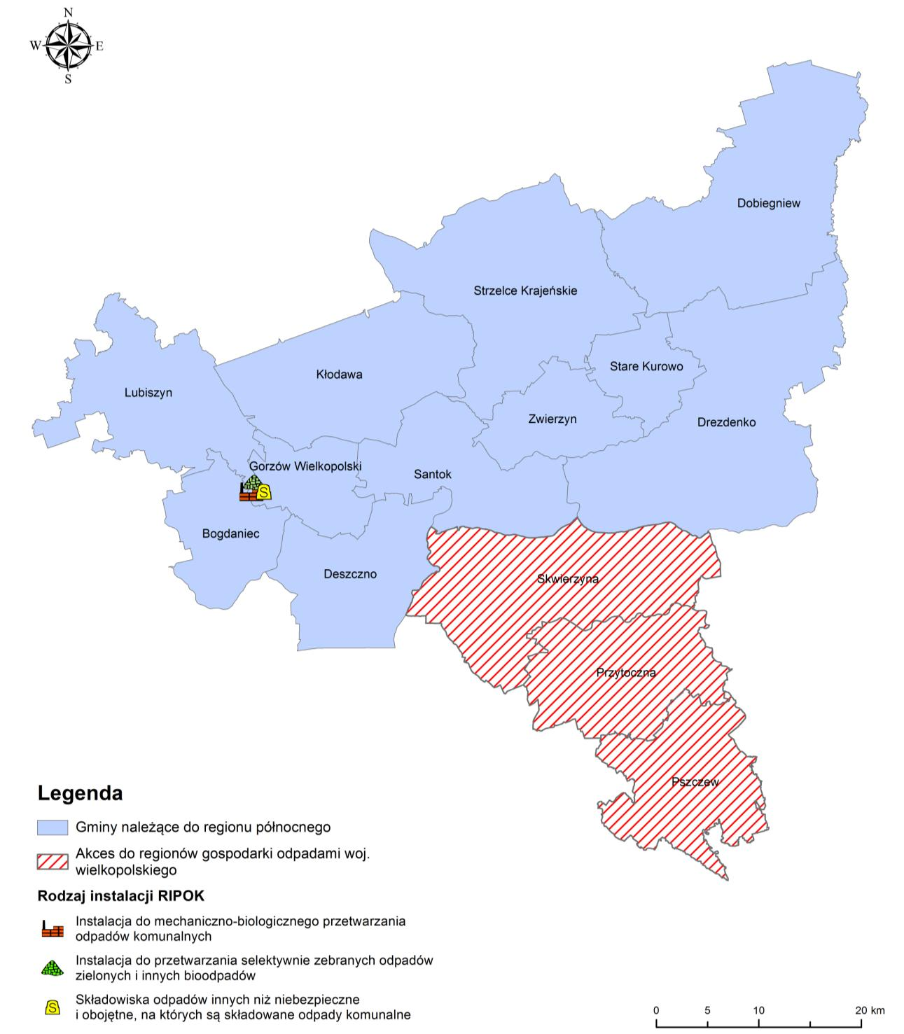 13.2 Region północny W niniejszym rozdziale przedstawiona została szczegółowa charakterystyka regionu północnego.