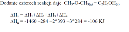 do dyspozycji następujące dane dla temperatury 289 K ΔH tw (C 2 H 5