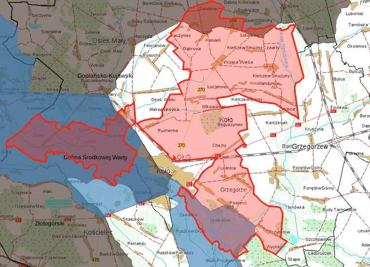 (Dz. Urz. Woj. Kon. Nr 1, poz. 86). W odniesieniu do omawianego obszaru obowiązuje również Rozporządzenie nr 14 Wojewody Konińskiego z dnia 23 lipca 1998 r.