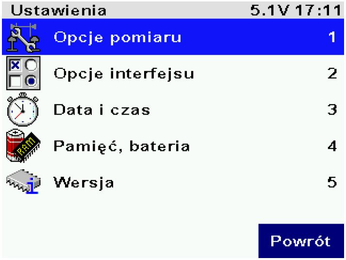 WYKONANE POMIARY: menedżer plików: skasuj