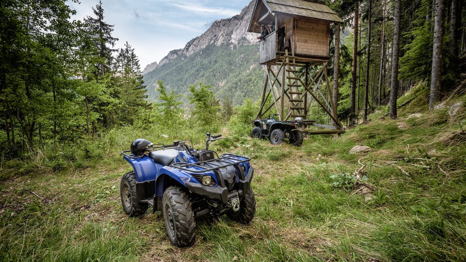 Quady użytkowe Yamaha Quady użytkowe Yamaha są konsekwentnie budowane wokół jednej koncepcji: ułatwienie pracy w trudnych warunkach terenowych.