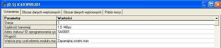 21. Skonfiguruj dane do wysłania i odebrania zgodnie z regułami podanymi powyżej uważając na to aby dane z wymiany ze Slave 1 nie były nadpisane (podając inne niż w dla Slave1 adresy dla pól Byte In,