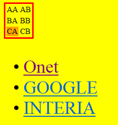 Przykład skryptu HTML z arkuszem stylów <HTML> <HEAD> <TITLE> Moja strona </TITLE> <LINK rel="stylesheet" href="style.