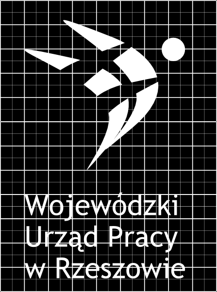 graficznym znajduje się w odległości jednego modułu od napisu; W pionie: środek koła znajduje się na wysokości górnej krawędzi napisu.