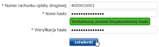 USTAWIENIE HASŁA DLA FAKTUR ELEKTRONICZNYCH Po aktywowaniu usługi faktura elektroniczna otrzymasz e-mail Notifikácia o nastavení hesla pre elektronickú faktúru.