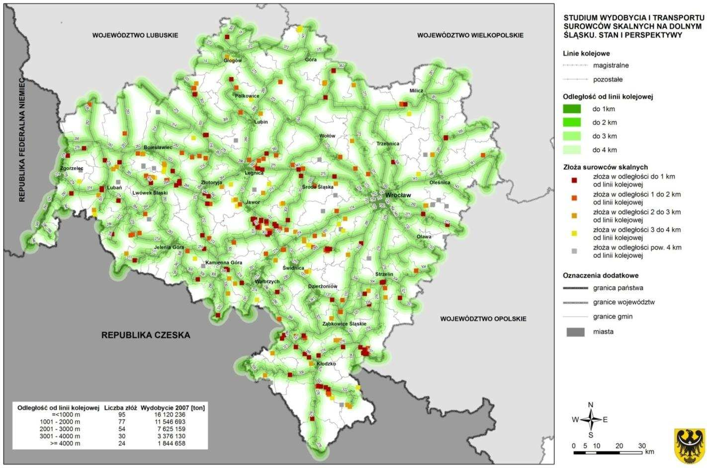 ANALIZA POTENCJAŁU LINII KOLEJOWYCH ANALYSIS OF RAILWAYS POTENTIAL Rys.