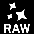 Na miniaturach zdjęć RAW znajduje się ikona. 3. Stuknij, a następnie pozycję Obróbka zdjęć RAW. 4.
