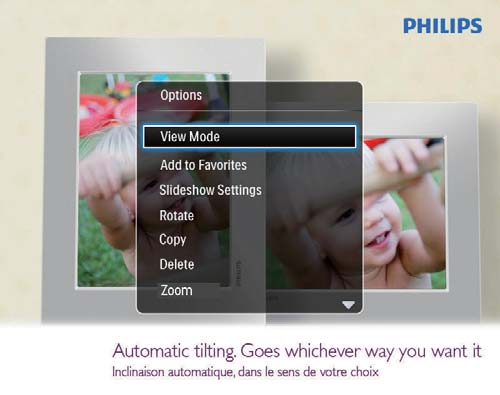 4 Wyświetlanie zdjęć Uwaga W ramce PhotoFrame możesz wyświetlać zdjęcia w formacie JPEG w postaci pokazu slajdów.