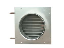 Rozstaw między profilowanymi płytami aluminiowymi wynosi (standardowo) 3 mm. Parametry robocze Maksymalne ciśnienie robocze: 10 bar. Maksymalna temperatura wody: +100.