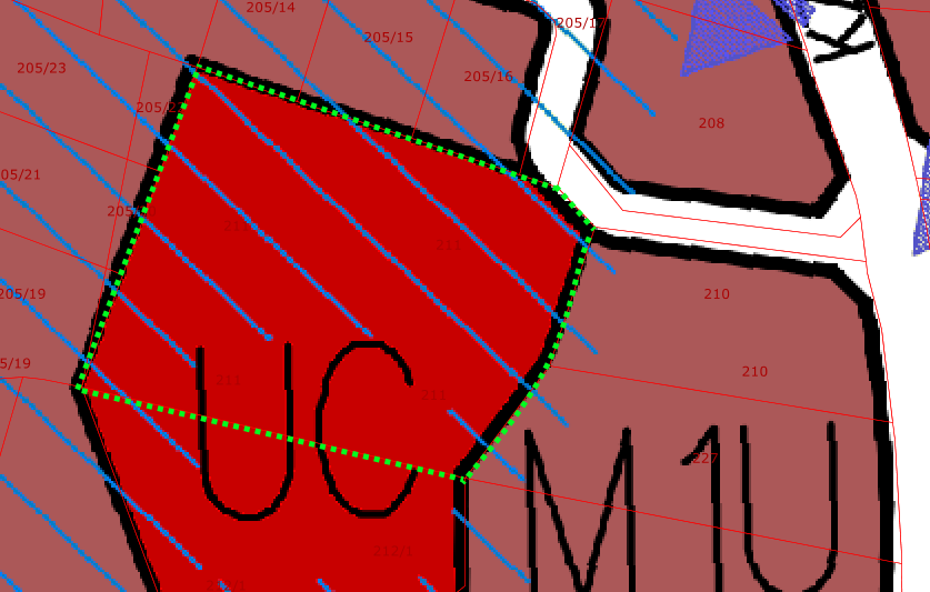 DOSTĘP DO DROGI PUBLICZNEJ: Działka ew. nr 211, przylega do działki ew. nr 209, będącej utwardzoną przecznicą ulicy Rodziny Poganów.