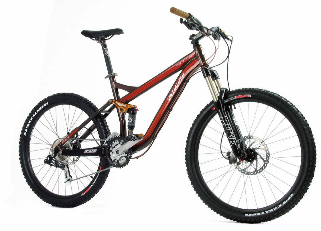 Specialized Pitch Comp Cena: 7190 zł Rama: aluminium M4 Rozmiary: S, M, L, XL Geometria: rozmiar testowany: 444 mm - M Baza kół: 1160 mm Długość tylnego widelca: 425 mm Długość górnej rury: 575 mm