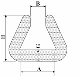 ± 2mm 55 ± 2mm 10 ± 2mm 200 0,98 U-50 50 ± 3mm 15 ± 3mm 80 ± 3mm 12 ± 2mm 150