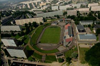 Opolska 722 Korty tenisowe OWN ul. Cieszyńska BAZA NOCLEGOWA Hotel Dąbrówka ul.