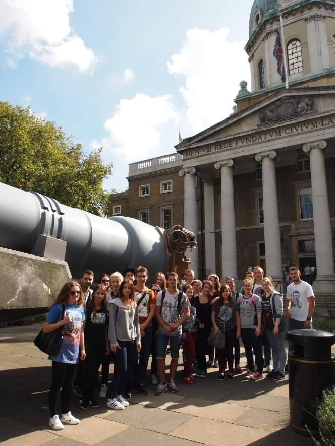 Ważnym elementem podczas naszego pobytu w Londynie była wizyta w Imperial War Museum i szczególnie