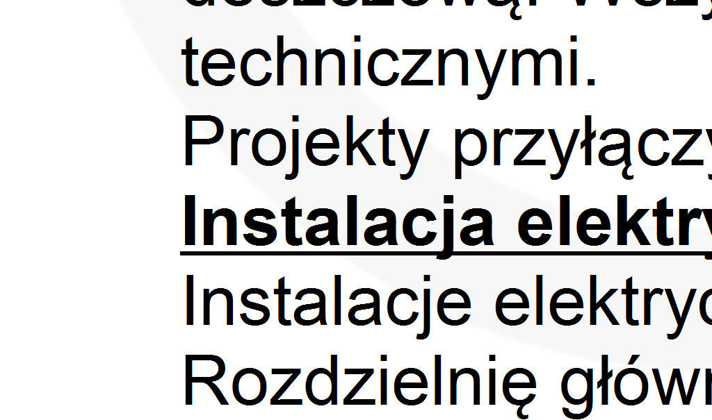 Instalacja gazowa Gaz należy doprowadzić do