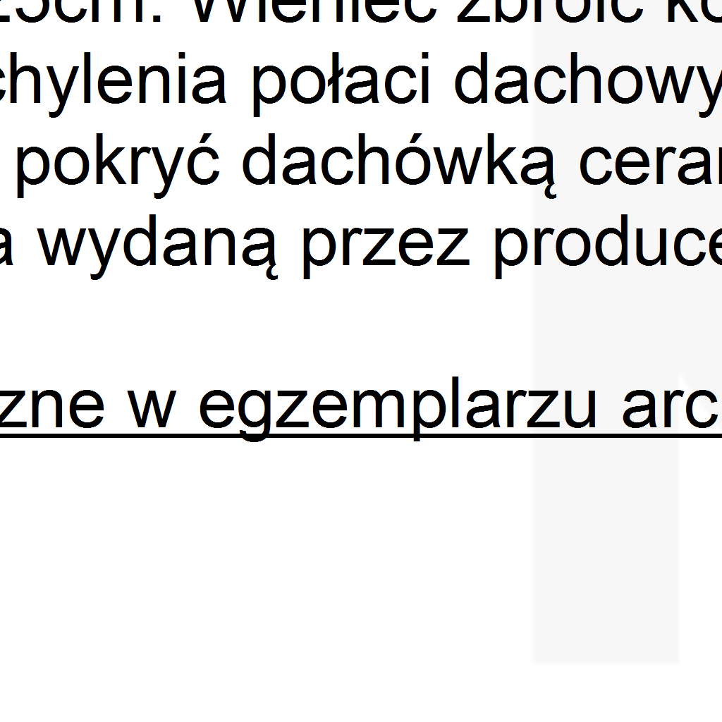 Do wykonania stropu stosować beton C16/20, stal zbrojeniową