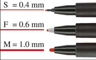 33,37 41,05 0,6 mm 030887 a czarny 4,99 6,14 030888 a czerwony 4,99 6,14 030890 a niebieski 4,99 6,14 030889 a zielony 4,99 6,14 030891 a pomarańczowy 4,99 6,14 030892 a brązowy 4,99 6,14 030885 a