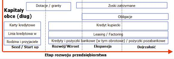 Schemat źródeł finansowania