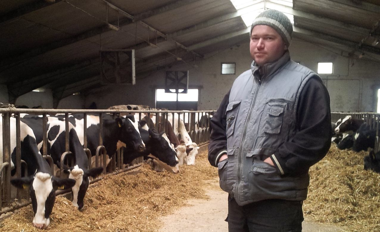 Pan Grzegorz Kraszewski Właściciel Gospodarstwa Rolnego, woj. podlaskie Gospodarstwo specjalizuje się w produkcji mleka. Obejmuje powierzchnię 100 ha.