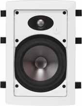 OPIS Product PRODUKTU Description The Tannoy iw6 DS is a full bandwidth in wall speaker system, using a 165mm (6.5") bass Głośnik and mid-range iw6 DS driver marki and Tannoy a 25mm to (1.