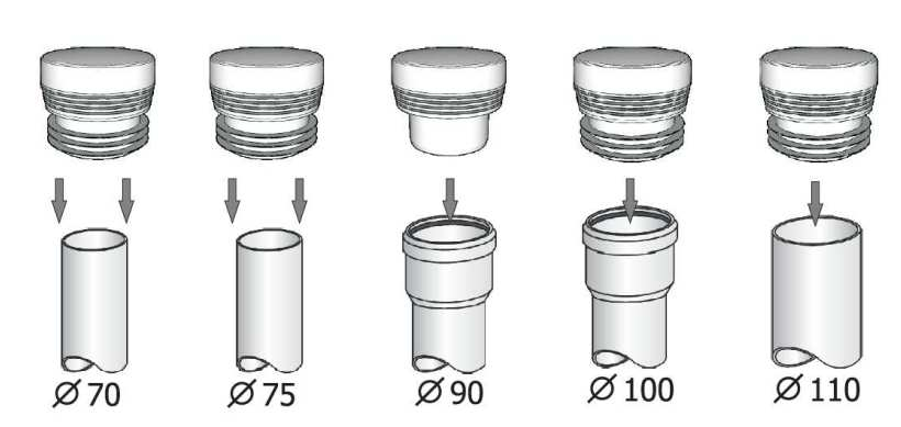 MaxiHab 50a Montaż napowietrzacza HypAir Balance MaxiHab 70-110