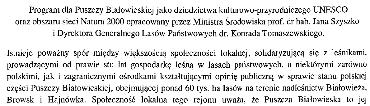 Puszcza Białowieska do 1945 r. i po 1945 r. BPN Źródło: Faliński,1968 Powierzchnia ok.