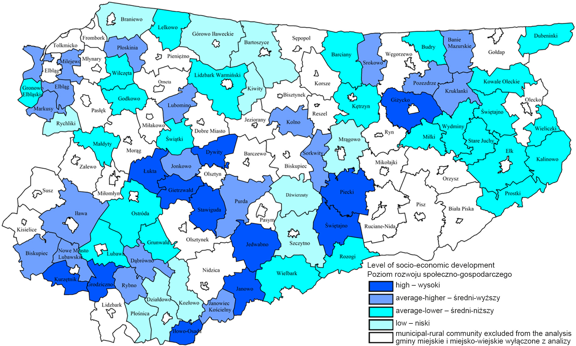 Pawlewcz, K. (2016). Relatonshps between socal captal and soco-economc development based on rural communes n the Warmńsko-mazurske vovodeshp. J. Agrbus. Rural Dev., 3(41), 373 381. DOI: 10.17306/JARD.