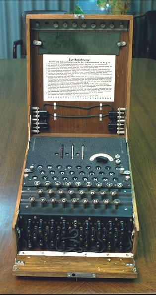 Enigma niemiecka maszyna szyfrująca Marian Rejewski Jerzy